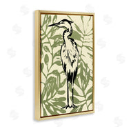 June Erica Vess | Wild Heron and Leaves