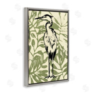 June Erica Vess | Wild Heron and Leaves