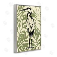 June Erica Vess | Wild Heron and Leaves