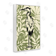 June Erica Vess | Wild Heron and Leaves