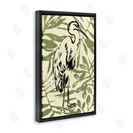 June Erica Vess | Heron and Leaf Pattern