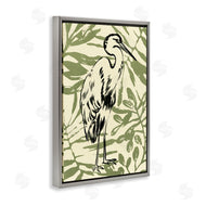 June Erica Vess | Heron and Leaf Pattern