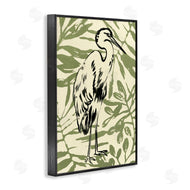 June Erica Vess | Heron and Leaf Pattern