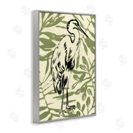 June Erica Vess | Heron and Leaf Pattern