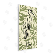 June Erica Vess | Heron and Leaf Pattern