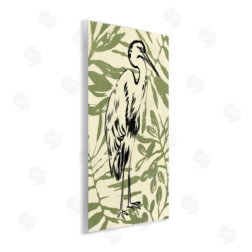 June Erica Vess | Heron and Leaf Pattern