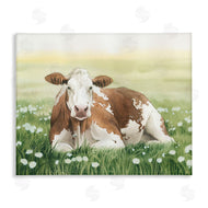 Grace Popp | Cow and Meadow Blossoms