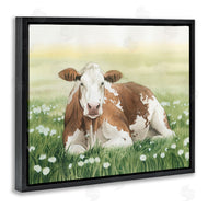 Grace Popp | Cow and Meadow Blossoms
