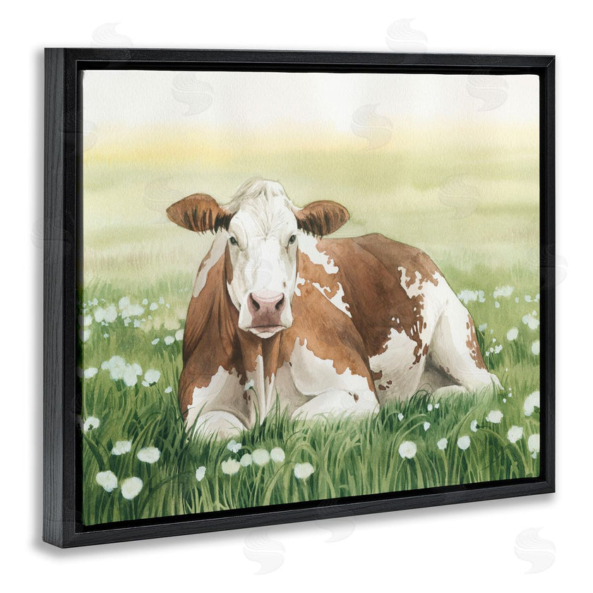 Grace Popp | Cow and Meadow Blossoms