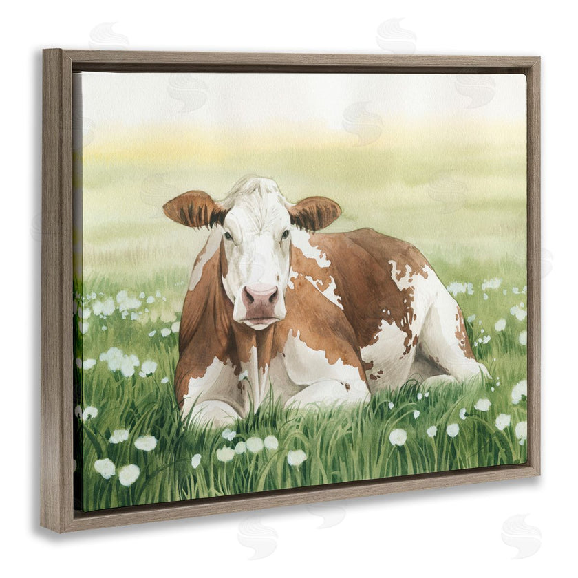 Grace Popp | Cow and Meadow Blossoms