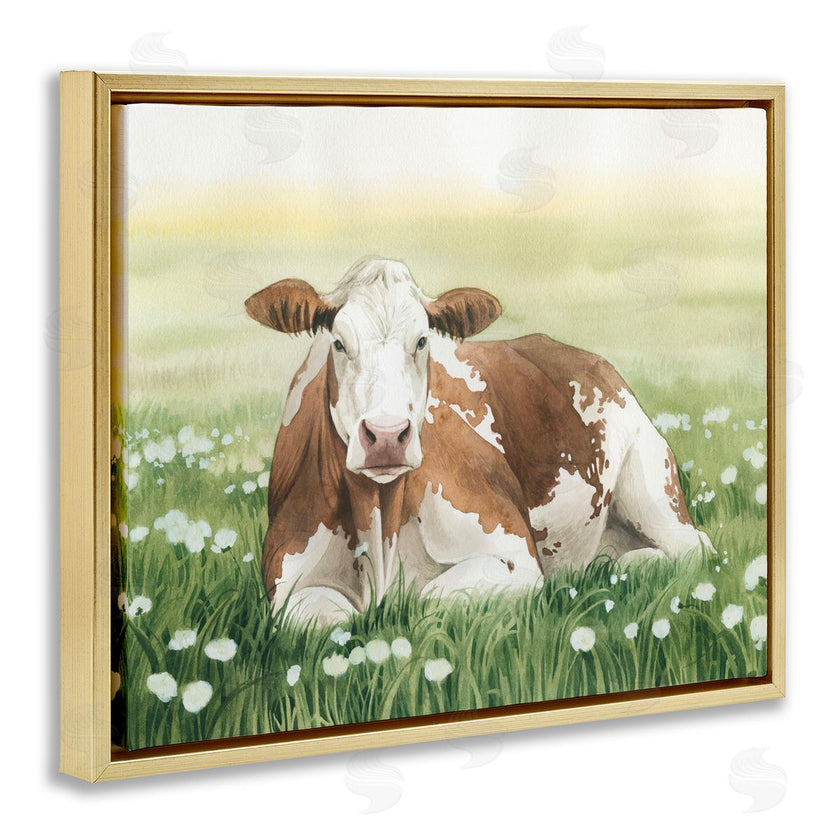 Grace Popp | Cow and Meadow Blossoms
