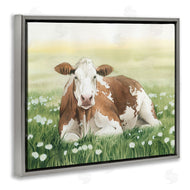 Grace Popp | Cow and Meadow Blossoms