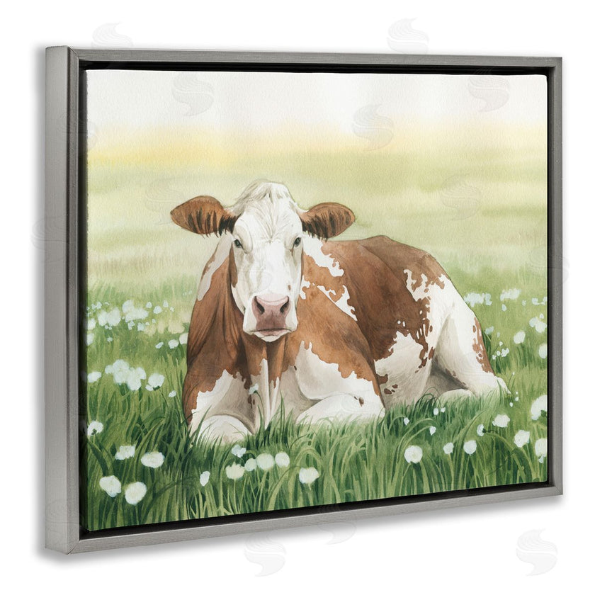 Grace Popp | Cow and Meadow Blossoms