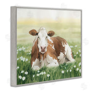 Grace Popp | Cow and Meadow Blossoms