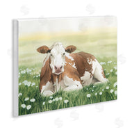 Grace Popp | Cow and Meadow Blossoms