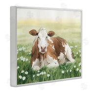Grace Popp | Cow and Meadow Blossoms