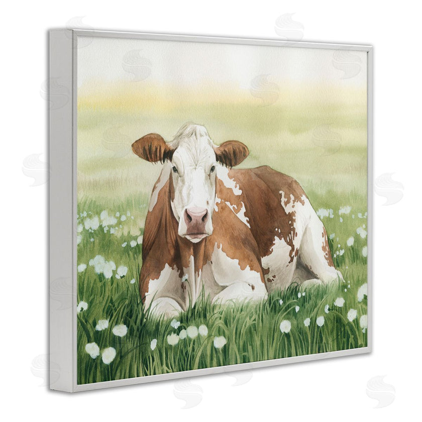 Grace Popp | Cow and Meadow Blossoms