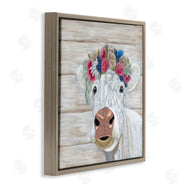 Ashley Justice | Rustic Cow Flower Crown