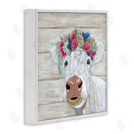 Ashley Justice | Rustic Cow Flower Crown