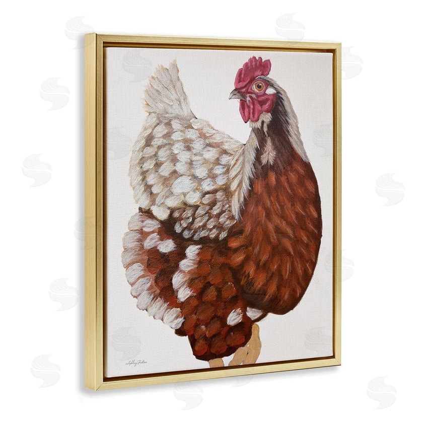 Ashley Justice | Traditional Chicken Portrait