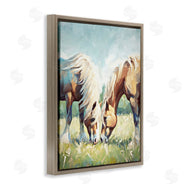 Ramona Murdock | Horses Grazing Together