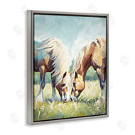 Ramona Murdock | Horses Grazing Together