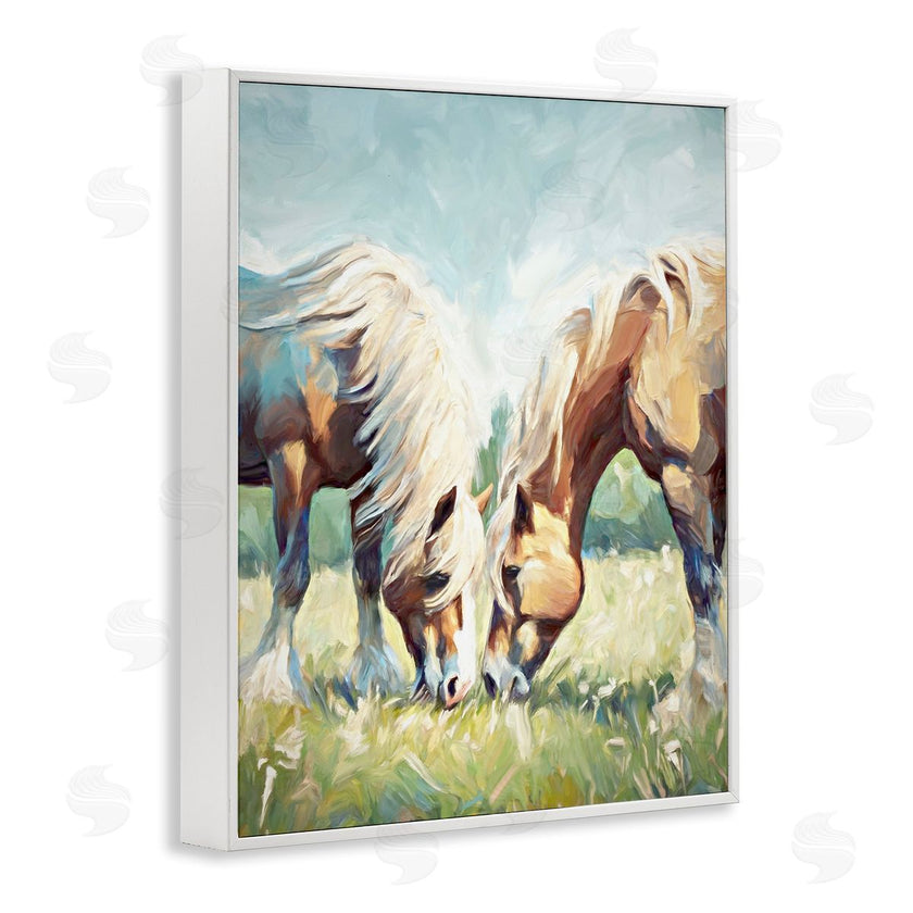Ramona Murdock | Horses Grazing Together