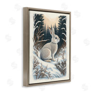 Denise Dundon | Rabbit in Winter Forest