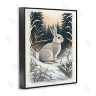 Denise Dundon | Rabbit in Winter Forest
