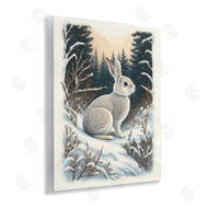 Denise Dundon | Rabbit in Winter Forest