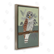 Nancy Overton | Owl Perched Tree Branch