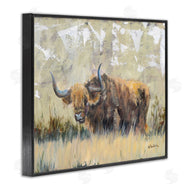 Pam Britton | Rustic Patterned Longhorn