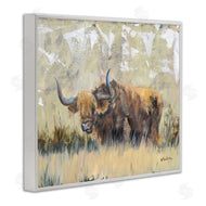 Pam Britton | Rustic Patterned Longhorn