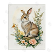 Denise Dundon | Rabbit Among Flowers