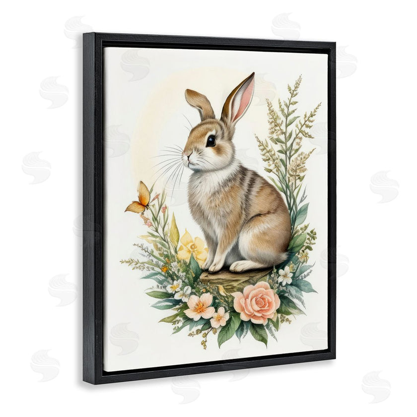 Denise Dundon | Rabbit Among Flowers