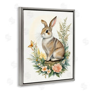 Denise Dundon | Rabbit Among Flowers