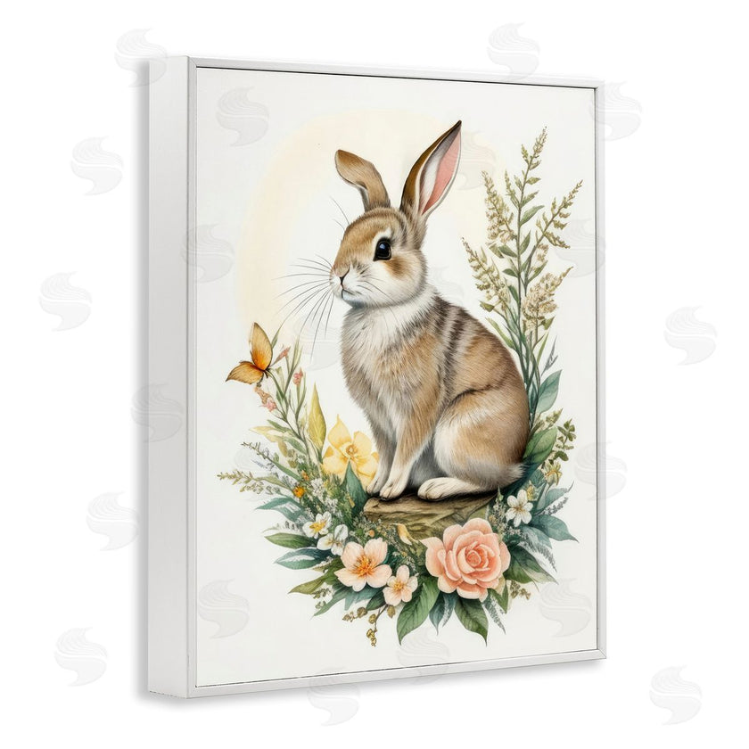 Denise Dundon | Rabbit Among Flowers