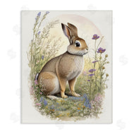 Denise Dundon | Rabbit with Meadow Blooms