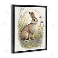 Denise Dundon | Rabbit with Meadow Blooms
