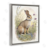 Denise Dundon | Rabbit with Meadow Blooms