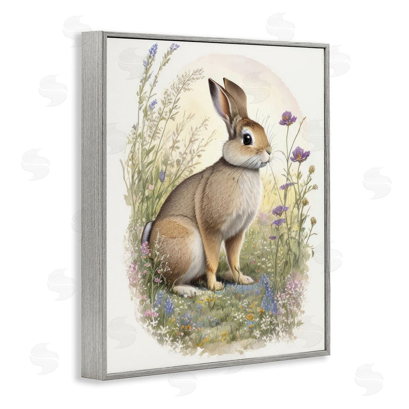 Denise Dundon | Rabbit with Meadow Blooms