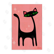 Carrie Cantwell | Retro Black Cat