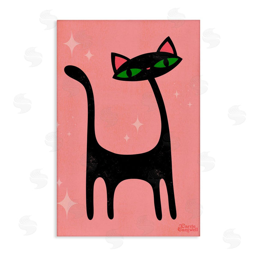 Carrie Cantwell | Retro Black Cat