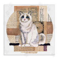 Nancy Overton | Vintage Collage Cat
