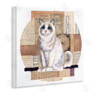 Nancy Overton | Vintage Collage Cat