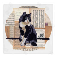 Nancy Overton | Tuxedo Cat Collage