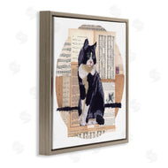 Nancy Overton | Tuxedo Cat Collage