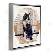 Nancy Overton | Tuxedo Cat Collage