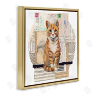 Nancy Overton | Orange Cat Collage