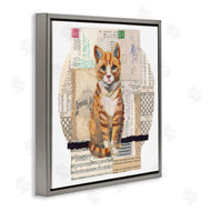 Nancy Overton | Orange Cat Collage